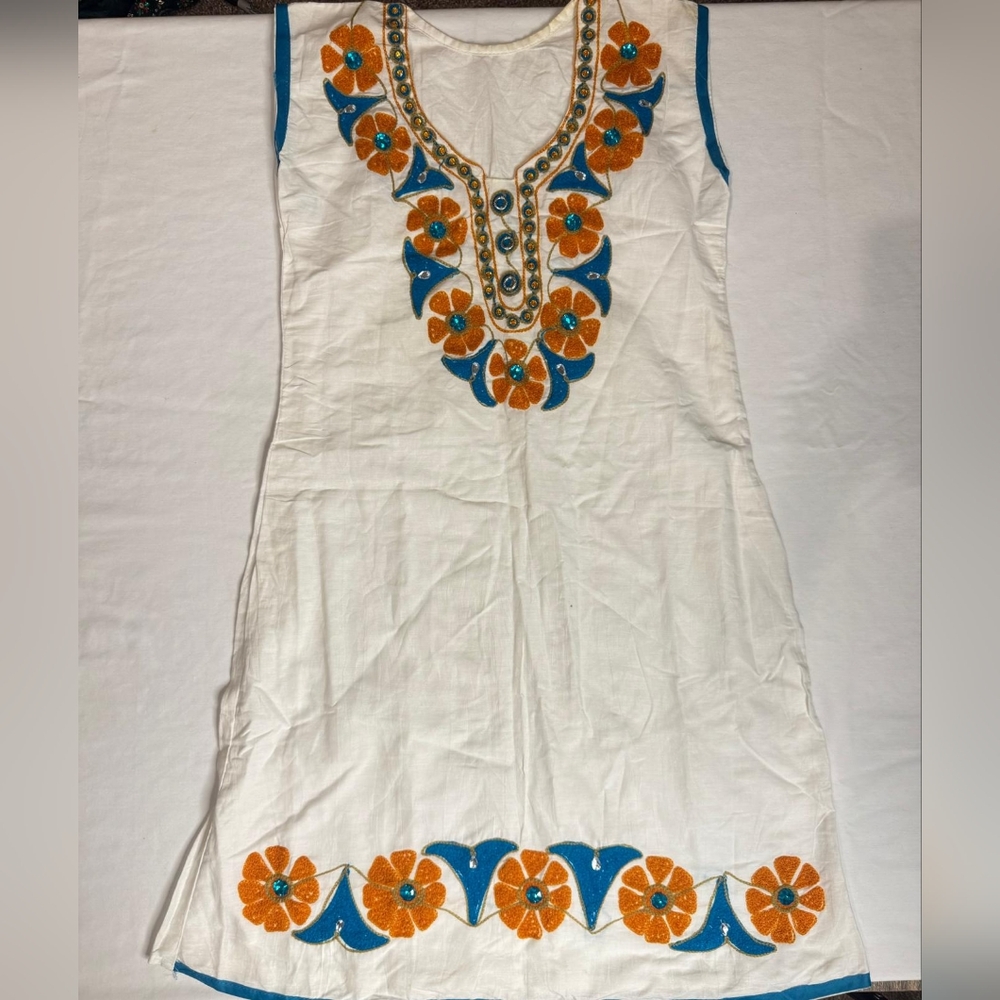 Indian Cream Color Kurta